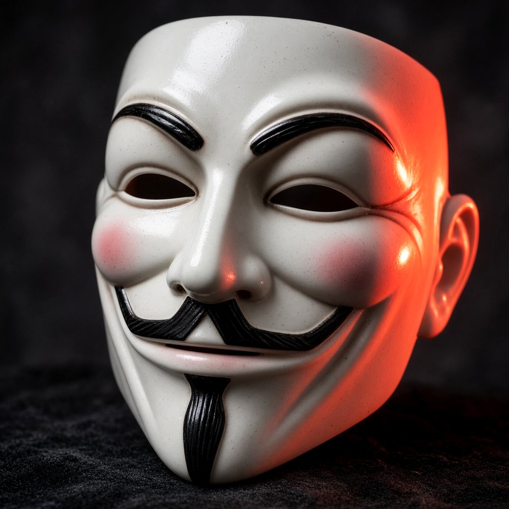 Guy Fawkes protest mask